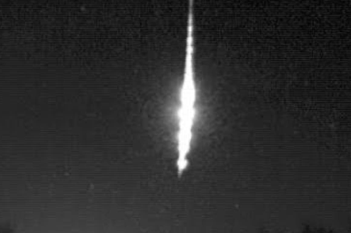 Detectan una brillante bola de fuego sobrevolando Madrid y Segovia