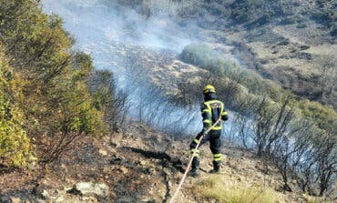 Detenido por provocar con un mechero un incendio forestal en Villalbilla