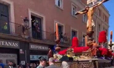 La emotiva «levantá» por la Guardia Civil en la Semana Santa de Guadalajara