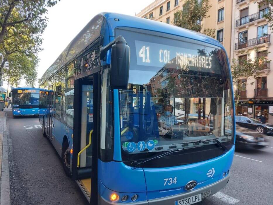 Viajar en los autobuses de la EMT será gratis los días 11 y 12 de abril