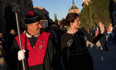 Ayuso visita la Semana Santa de Alcalá de Henares