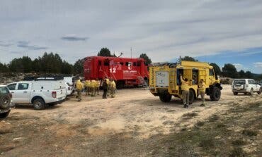 Controlado el incendio del Alto Tajo en Guadalajara: «Todo indica que fue causado por un descuido humano»