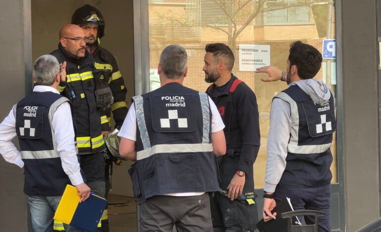 Intoxicados dos trabajadores, uno de ellos muy grave, en un local en obras en Madrid