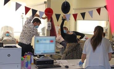 El Hospital de Torrejón acerca a sus pacientes la Feria de Abril