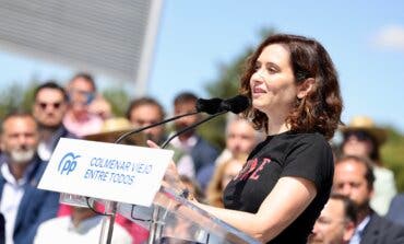 Ayuso critica la «caradura» de Sánchez: «Es veneno electoral para todos sus candidatos»