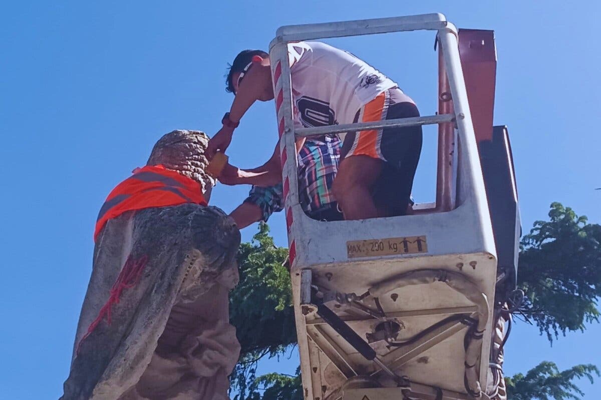 Comienza el reto solidario de Fernando Cáliz en San Fernando de Henares: 700 kilómetros por los afectados por Metro