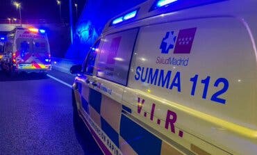 Muere un motorista de 31 años al caer por un puente en Pozuelo de Alarcón