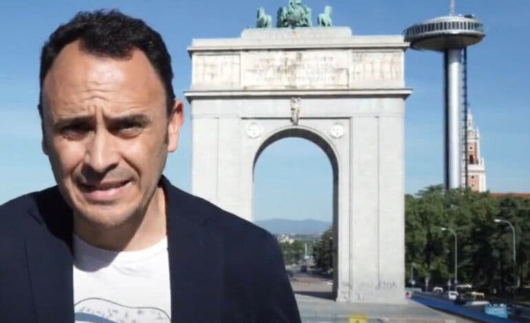 Podemos propone demoler el Arco del Triunfo de Moncloa: «Es una vergüenza democrática»