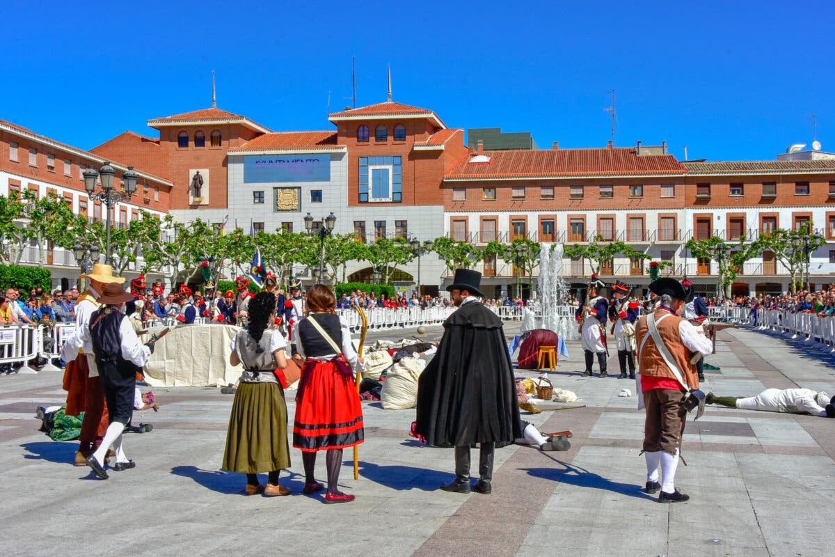 La Plaza Mayor de Torrejón acoge este sábado una recreación histórica de la Guerra de la Independencia