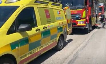 Mueren dos trabajadores al caerles encima una losa de hormigón en la reforma de un chalet de Galapagar 