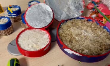 Registran en Torrejón de Ardoz un trastero de una red que traficaba con cocaína rosa escondida en impresiones 3D