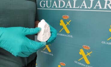 Detenido en Guadalajara un conductor con 100 gramos de cocaína ocultos en el coche