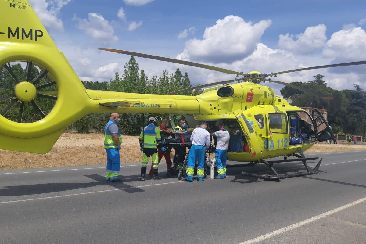 Detenido un hombre herido al explotarle la granada que estaba manipulando en Pelayos de la Presa