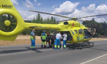 Detenido un hombre herido al explotarle la granada que estaba manipulando en Pelayos de la Presa