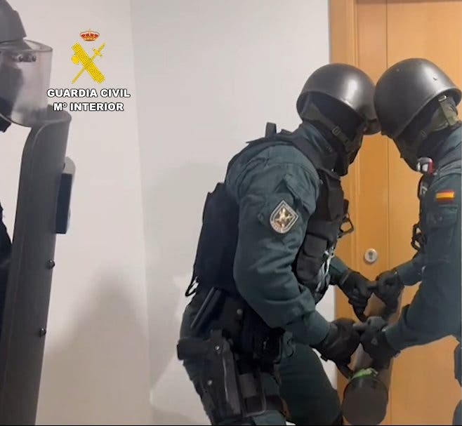 Cae una banda llegada expresamente desde Colombia que robó en chalés de Rivas y Nuevo Baztán 