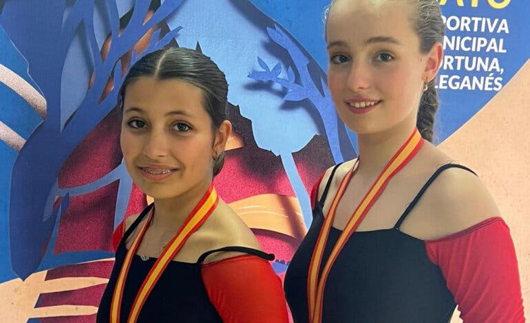 Dos patinadoras de Coslada se proclaman campeonas de España en sus respectivas categorías