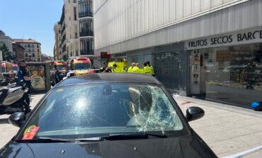 Atropello múltiple con tres heridos en el centro de Madrid