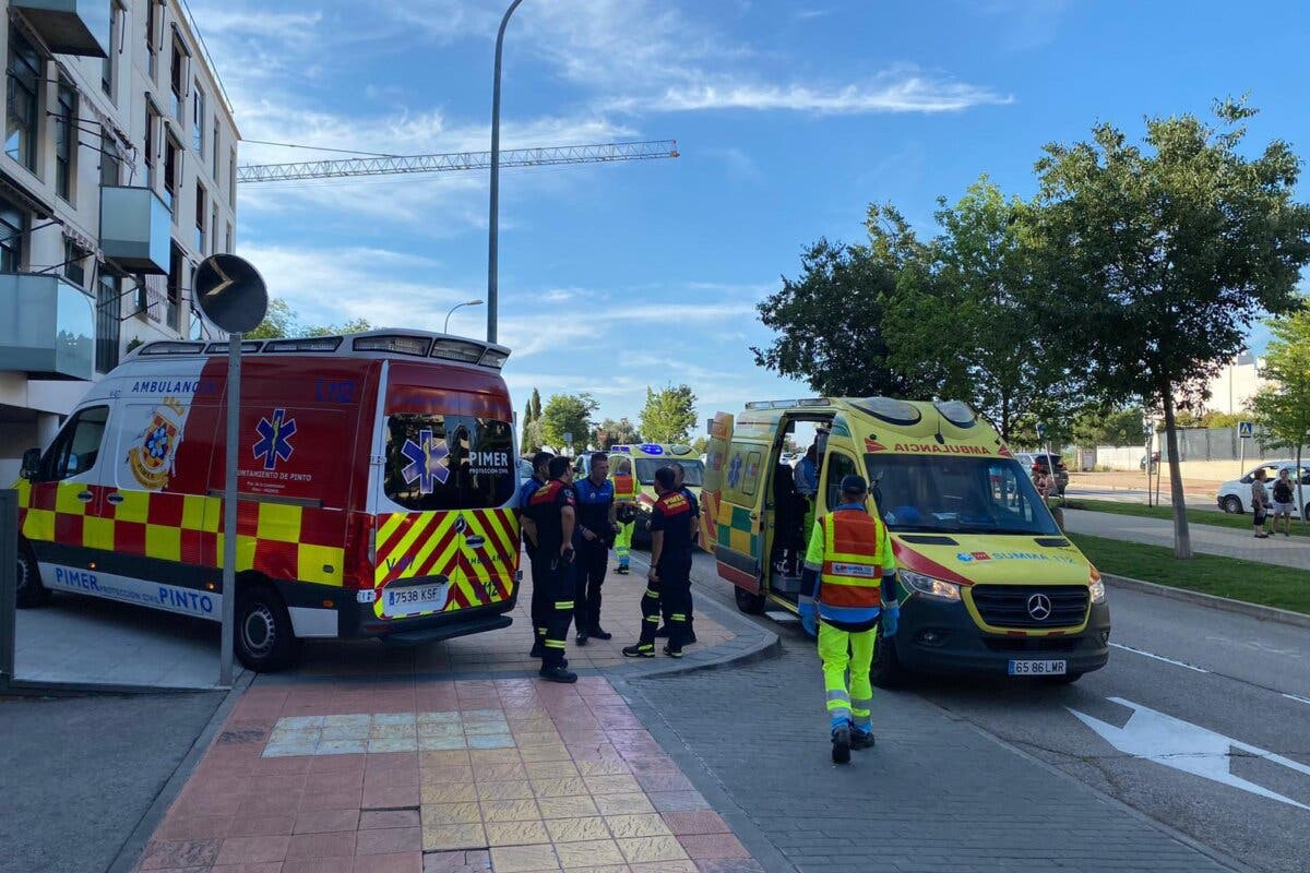En estado grave un niño de 4 años al caerse a una piscina en Pinto 