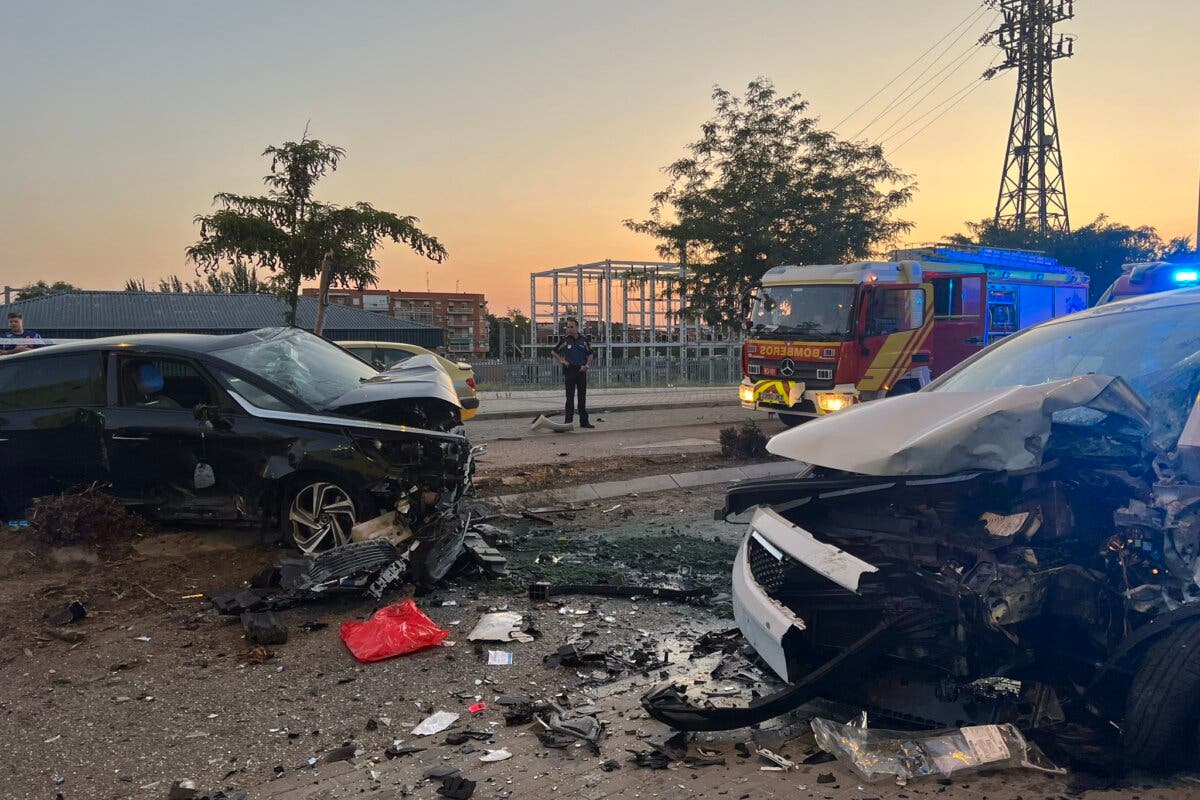 Muere un conductor de 63 años tras ser embestido por un coche que huía de la Policía en Villaverde 