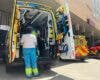 Herido grave un obrero al caer de un andamio en el barrio de Rejas de Madrid