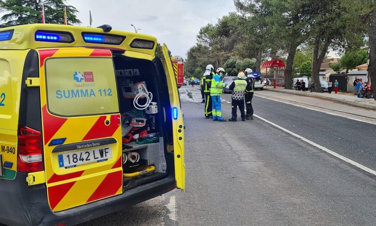 Muere un motorista de 34 años en un accidente en Nuevo Baztán