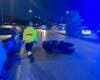 Herido muy grave un motorista de 35 años al sufrir un accidente en Madrid