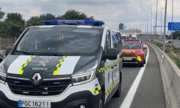 Muere un conductor de 44 años atropellado en la A-2, en Alcalá de Henares