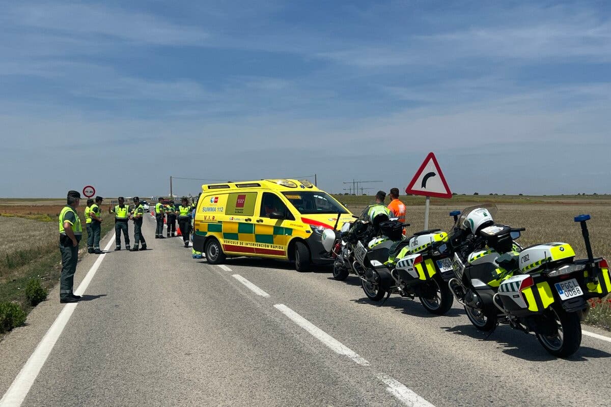 Muere un camionero de 49 años en un accidente en Campo Real