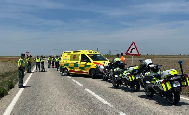 Muere un camionero de 49 años en un accidente en Campo Real