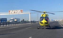Siete heridos, algunos de ellos graves, en un accidente múltiple en la M-50
