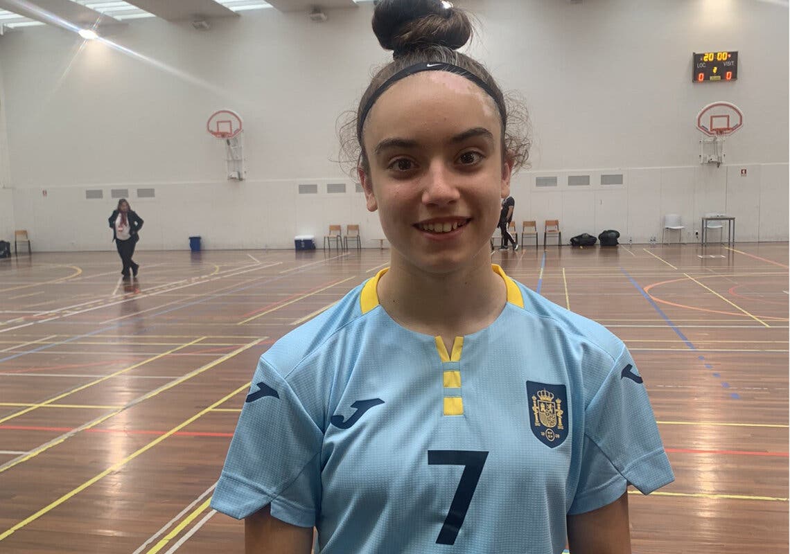 Torrejón: La torrejonera, María Rollón, debuta con la selección española sub-15 de fútbol sala