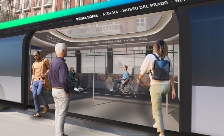 Madrid presenta Horizonte, el nuevo autobús futurista de la EMT para la próxima década 