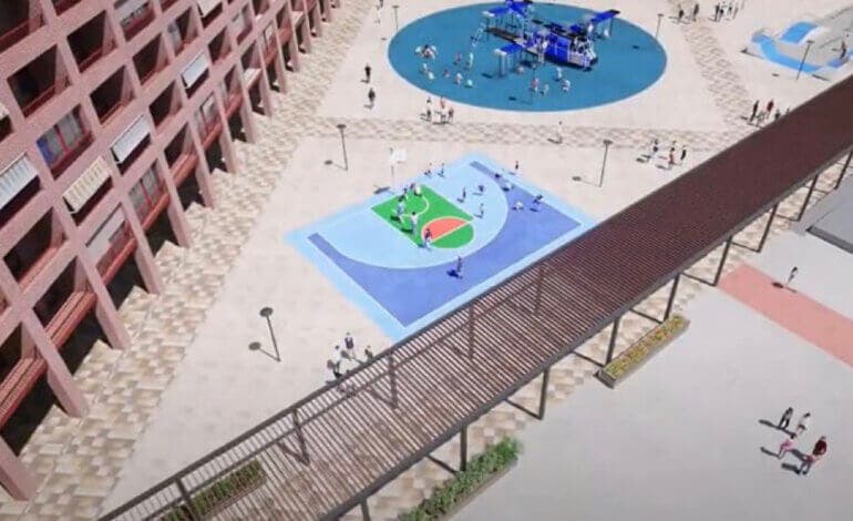 Así será la Plaza Mayor de Coslada tras su reforma 