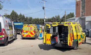 Muere un trabajador atropellado por un camión de su propia empresa en Torrejón de la Calzada
