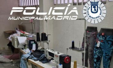 Tres detenidos en Puente de Vallecas por utilizar a niños en un taller ilegal de estampación