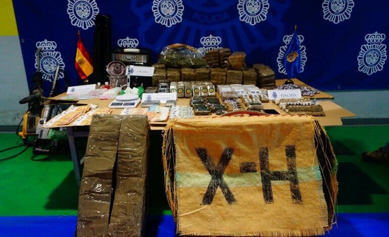 Desmantelado un laboratorio de cocaína rosa en Alcalá de Henares con seis detenidos 