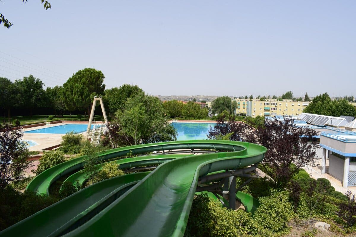 Las piscinas con toboganes de Mejorada del Campo 