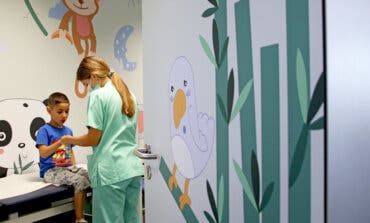 El Hospital de Torrejón decora las consultas de Urgencias pediátricas «para cuidar el bienestar emocional de los más pequeños»