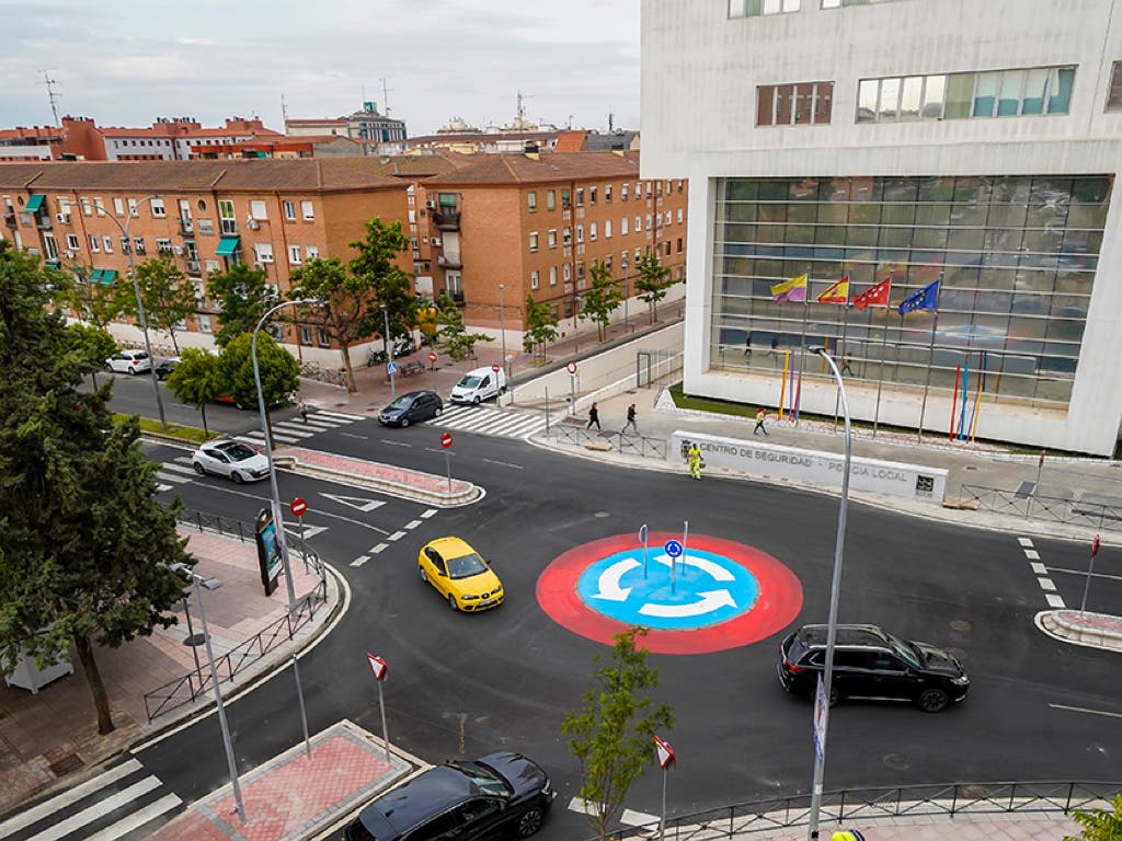 Torrejón de Ardoz cuenta con cuatro nuevas rotondas y una más en construcción