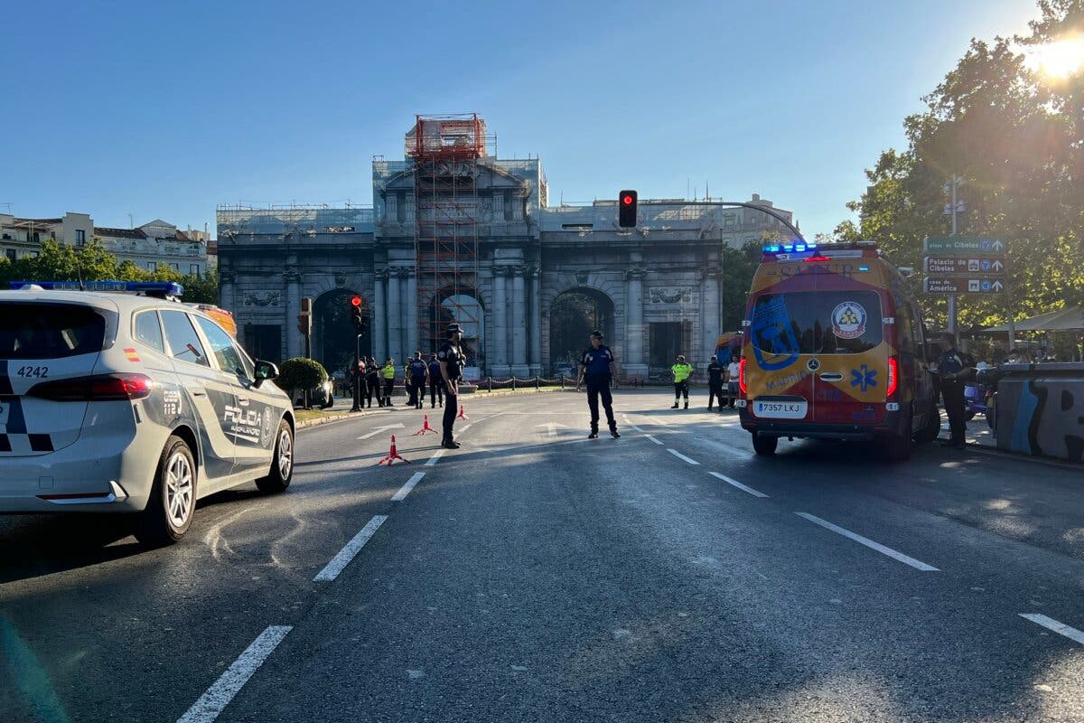 Un conductor que atropelló a tres jóvenes ayer en Madrid dio positivo en alcohol