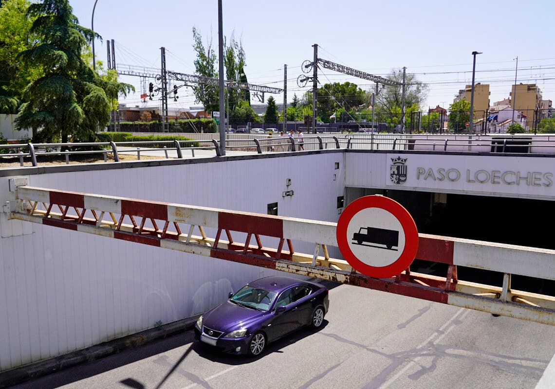 Torrejón cierra durante cinco días el paso subterráneo de la Carretera de Loeches por obras de reforma