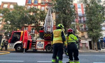 Muere un hombre en el incendio de su vivienda en Madrid