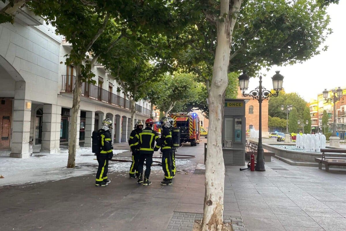 Torrejón de Ardoz: Un incendio obliga a cerrar el Ayuntamiento y provoca cortes de luz en la zona 