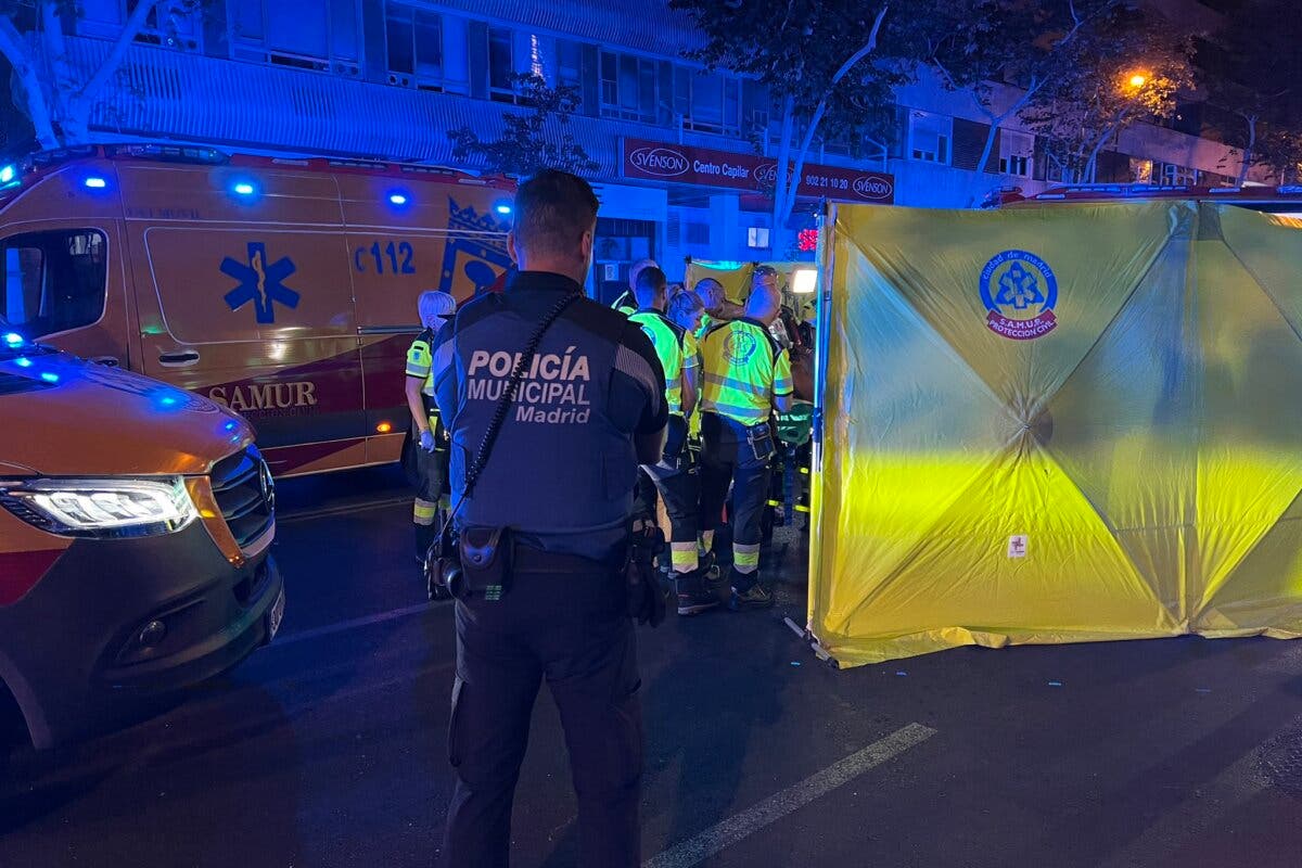 Madrid: Un joven de 25 años, herido grave tras ser atropellado en la calle Orense
