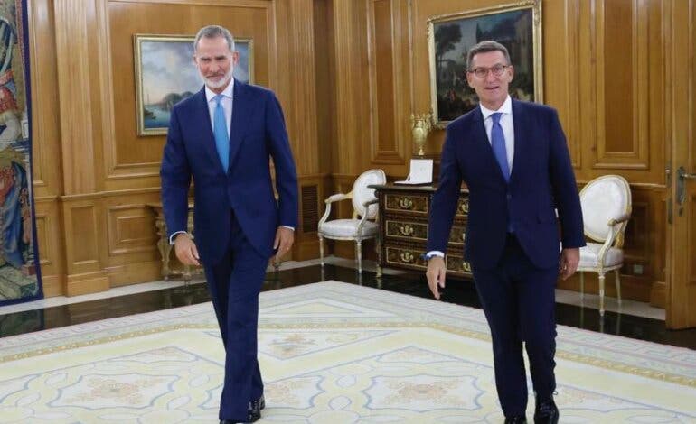 El Rey propone a Alberto Núñez Feijóo como candidato a la investidura