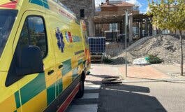 Muy grave un trabajador de 64 años al caer desde 6 metros de altura en Vallecas 