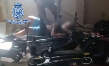 Detenido en Madrid tras robar 40 patinetes eléctricos y fingir su propio secuestro 