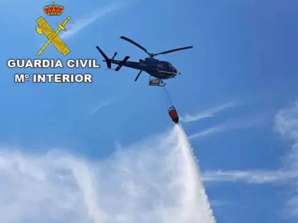 Madrid: Ocho jóvenes fumando cachimba provocan un incendio en el pantano de San Juan