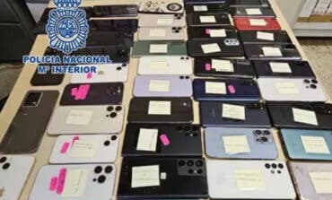 Detenido en Vallecas por la sustracción de 50 móviles y dos ordenadores portátiles