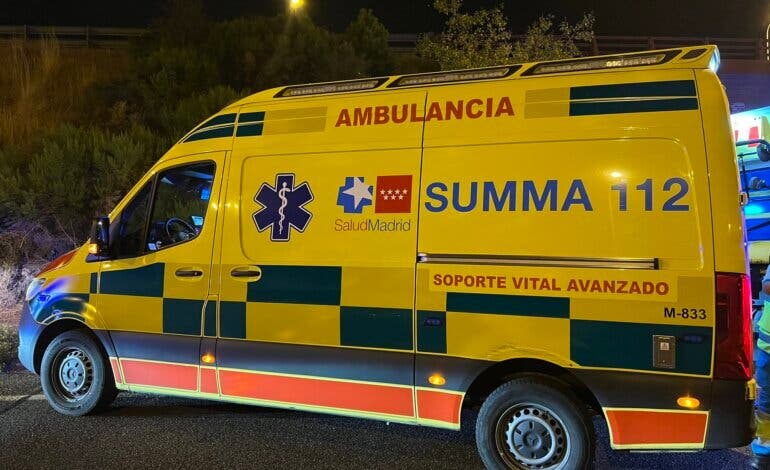 Muere un conductor de 43 años en un choque entre dos vehículos en Fuente el Saz